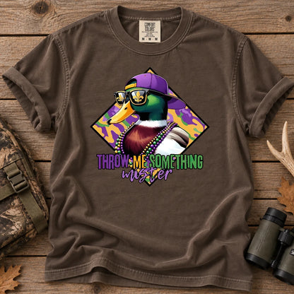 Throw Me Something Mister Mallard T-Shirt in Espresso