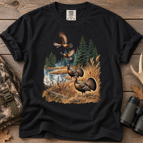 Turkey Pond Wilderness T-Shirt in Black