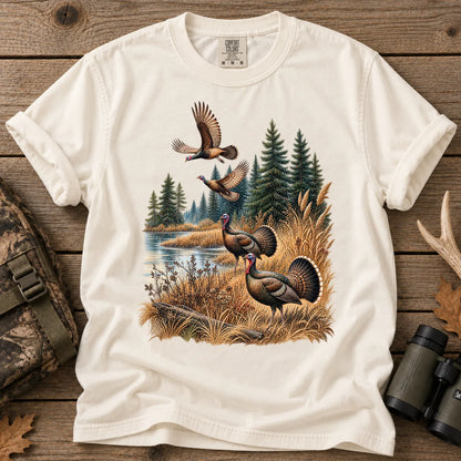 Turkey Pond Wilderness T-Shirt in Ivory