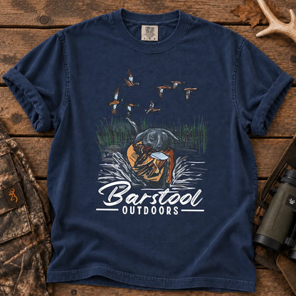 Vintage Duck Hunt T-Shirt in True Navy