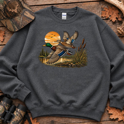 Vintage Mallard Marsh Sweatshirt in Dark Heather