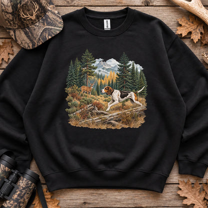 Walker Hound Running Sweatshirt in Black