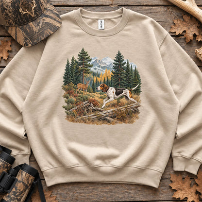 Walker Hound Running Sweatshirt in Sand