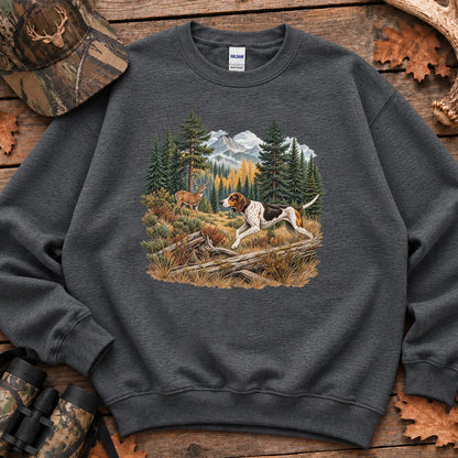 Walker Hound Running Sweatshirt in Dark Heather