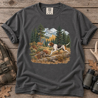 Walker Hound Running T-Shirt in Pepper