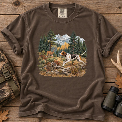 Walker Hound Running T-Shirt in Espresso