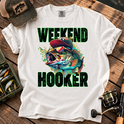 Weekend Hooker Bass T-Shirt in White