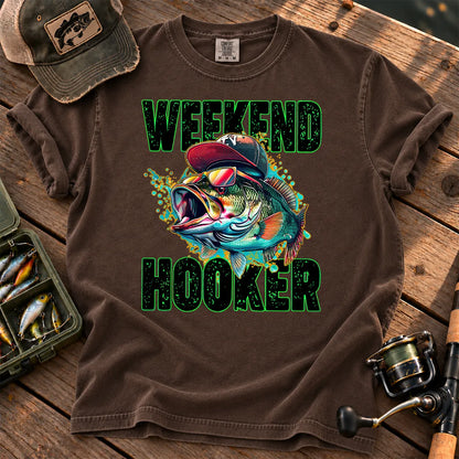 Weekend Hooker Bass T-Shirt in Espresso